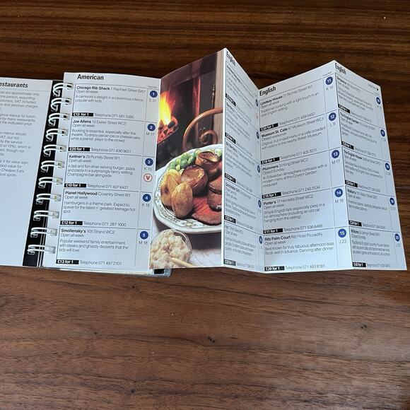 London Locator Fold Out Pocket Guide 1995 Shot Tower Books Discontinued - Picture 7 of 12